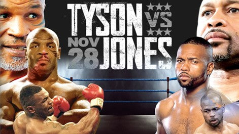 Mike Tyson vs Roy Jones Jr fight. Boxing Highs