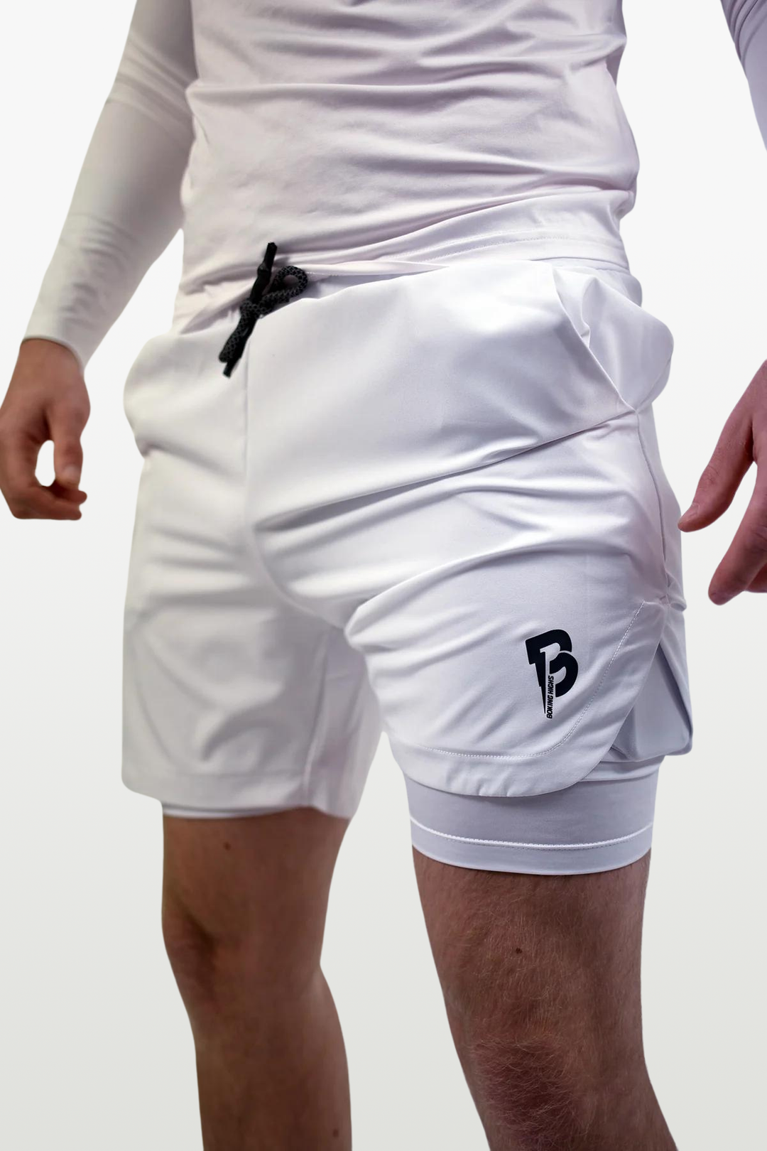 2 in 1 Bolt Training Shorts