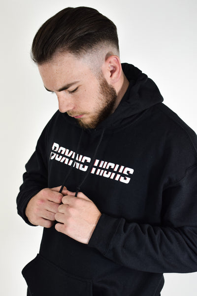 Sliced Text Hoodie - Boxing Highs