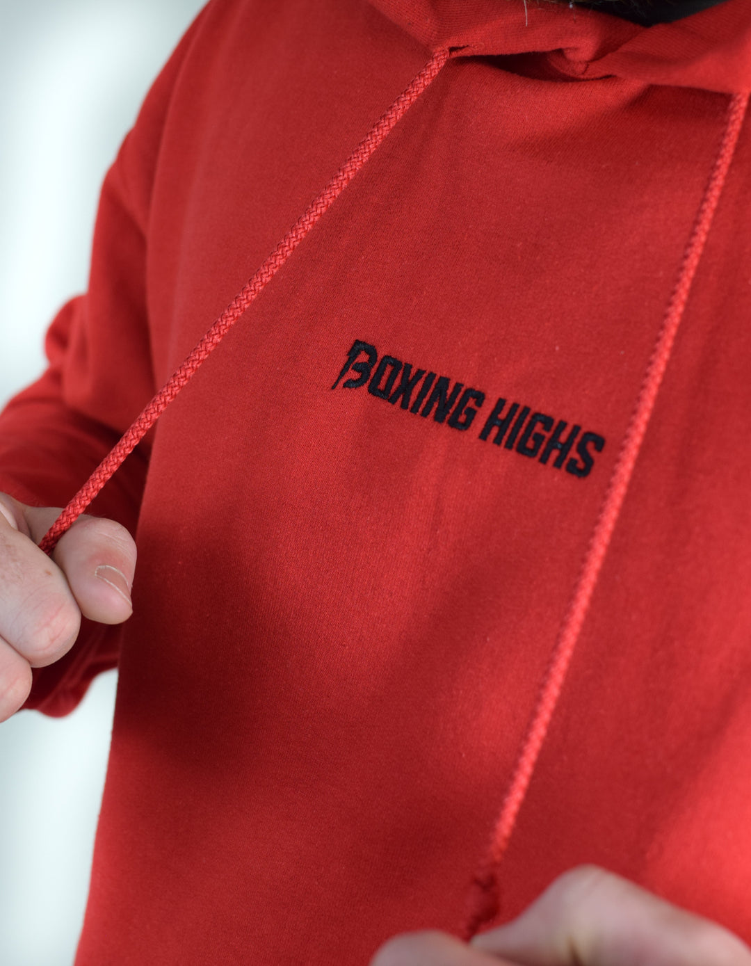 Stitched Logo Hoodie - Boxing Highs